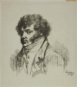 Portret van Brunet, Drukker