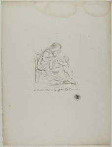 Zittende maagd