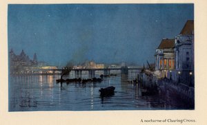Een Nocturne van Charing Cross, uit 