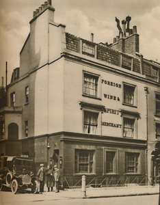 De Rennende Voetman, Een afbeelding van het oude Mayfair door Donald McLeish