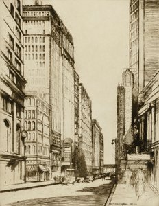 Chicago, Monroe Street door Donald Shaw MacLaughlan