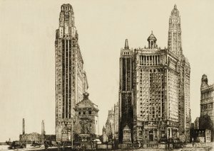 Chicago, de poort door Donald Shaw MacLaughlan