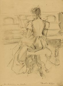 Ella aan de piano