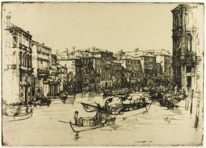 De markt, Venetië