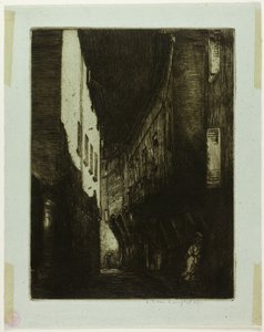 Via San Vitale, Bologna door Donald Shaw MacLaughlan