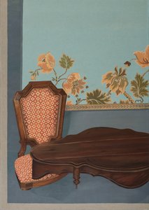Interieur met meubels door Donatella Merlo