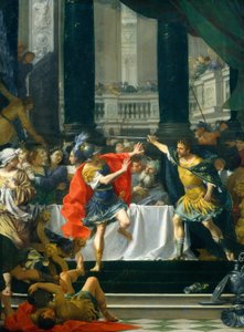 Alexander de Grote Bedreigd door Zijn Vader, waarschijnlijk 1700-1705