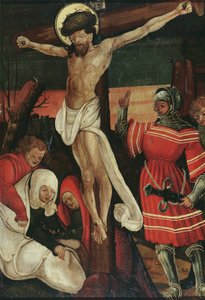Kruisiging van Christus door Donauländischer Maler