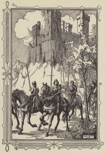 Sir Galahad in de abdij