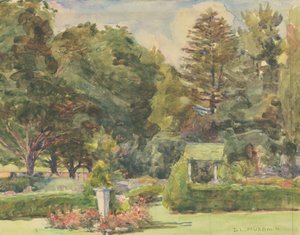 Parmelee-tuin, ca. 1920