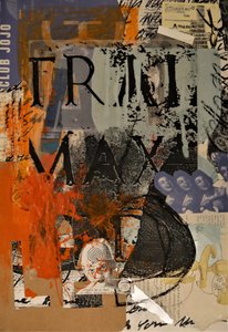 Abstracte grunge-lagen door Doris Schmitz