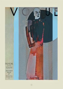 Art-deco-mode: vrouw