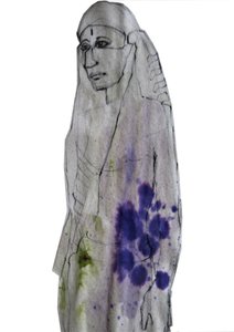 Contemplatief Indiaas portret door Doris Schmitz