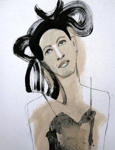 Elegant modeportrait door Doris Schmitz