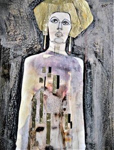 Raadselachtige gouden figuur