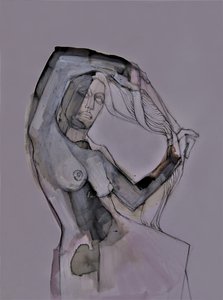 Expressief vrouwenfiguur door Doris Schmitz