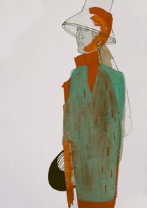 Moderne modefiguur door Doris Schmitz