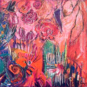 Levendige bloemendroom door Dorothy Fagan