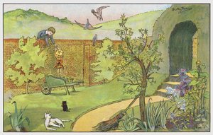 Over de tuinmuur door Dorothy Furniss