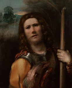 Sint Joris door Dosso Dossi (Giovanni di Niccolò de Lutero)