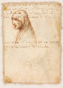 Borstbeeld Profiel van een Oude Vrouw verso door Dosso Dossi