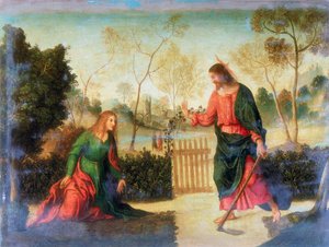 Noli Me Tangere door Dosso Dossi