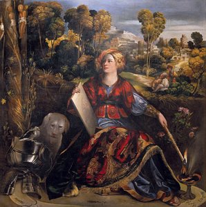 De tovenares Melissa door Dosso Dossi