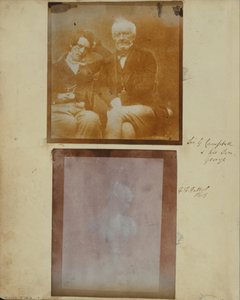 Sir George Campbell en zijn zoon, George door Dr. John Adamson