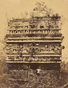 Chichén-Itzá- Rechtervleugel van het Nonnenpaleis