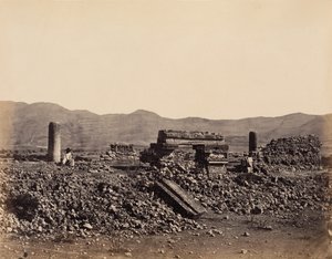 Tweede Paleis in Mitla, Mexico