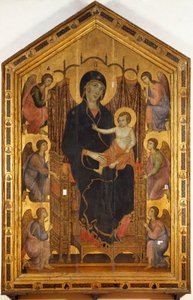 La Madonna Rucellai door Duccio di Buoninsegna