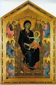 Madonna ruccelai door Duccio di Buoninsegna