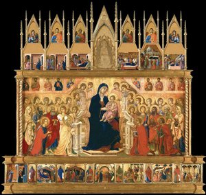 Maestá door Duccio di Buoninsegna