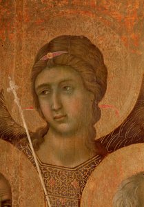 Maagd en kind op de troon (detail)