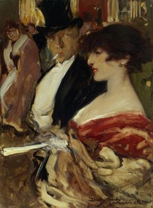 In de opera door Dudley Hardy