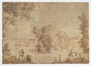 Gezichten van Italië [Baai van Napels] door Dufour et Leroy