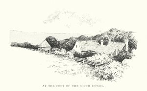 Aan de voet van de South Downs door Duncan Moul