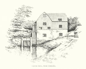 Kasteel Molen, nabij Dorking door Duncan Moul