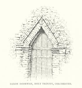 Saksische deur, Heilige Drie-eenheid, Colchester door Duncan Moul