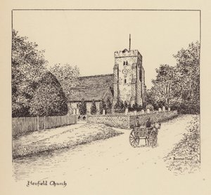Henfield Kerk, Sussex door Duncan Moul