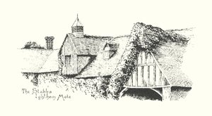 De Stallen, Ightham Mote door Duncan Moul