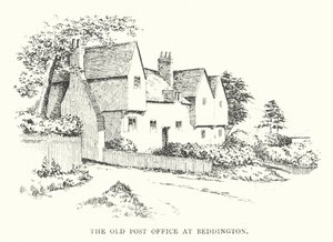 Het oude postkantoor in Beddington