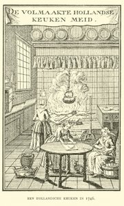Een Nederlandse keuken in 1746