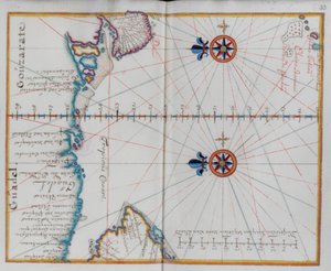 Arabië: Kaart van de Arabische Zee. door Dutch School