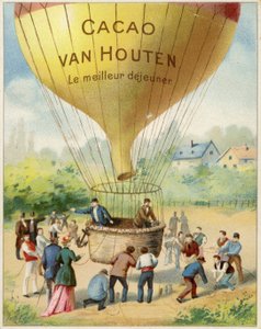 Ballon op het punt om op te stijgen door Dutch School