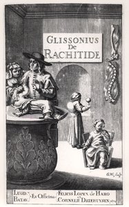 Francis Glisson (1597-1677) gepubliceerd in Leiden, 1671 door Dutch School
