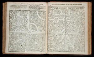 Franse stijl parterres, uit 