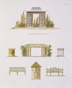 Tuinversieringen, uit Magazine of Garden Gems, door G. van Laar door Dutch School