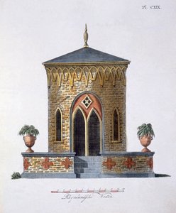 Tuinversieringen, uit Magazine of Garden Gems door G. van Laar, gepubliceerd 1802