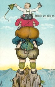 Hoera, we zijn er! (kleurenlitho) door Dutch School